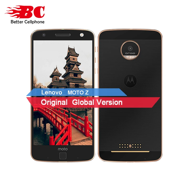 Оригинальный Motorola MOTO Z XT1650 05 4 ядра смартфон 4G B Оперативная память 6 Встроенная LTE 5