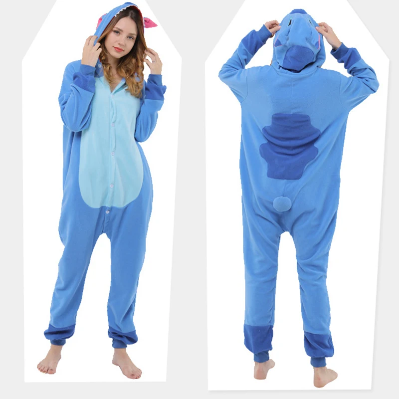 Hawiton женский кигуруми стежка пижамы наборы фланелевые снорлакс животных Onesie