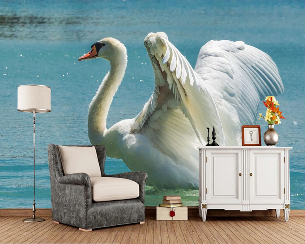 Большие кошки ягуары черный фон животные фотообои обои для гостиной дивана