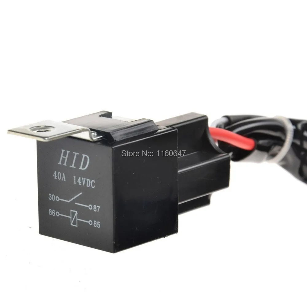 2 М Расширенный Переключатель Реле Жгута Проводов Кабель для LED Свет работы Бар HID