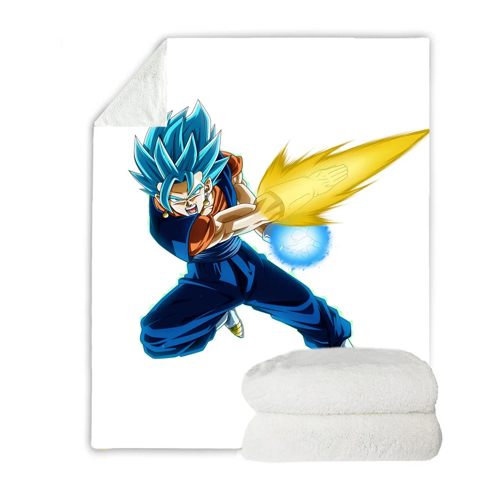 Dragon Ball пользовательские фланелевые флисовые одеяла Диван теплая кровать пледы одеяло для взрослых H малыш аниме пушистый взвешенный одеяло s 200 см