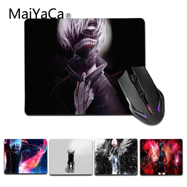 

Игровой коврик для мыши MaiYaCa «Токийский Гуль», размер 18x22 см, 25x29 см