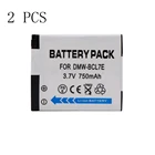 WHCYonline 2 шт. 690 мАч DMW-BCL7 DMW-BCL7E DMW BCL7E DMW-BCL7PP батарея для камеры Panasonic H50 FS50 F5 SZ3 SZ9 XS1