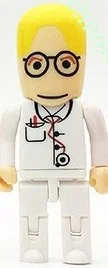 3 KRY креативные милые медсестра USB флэш-накопитель стоматолог флешка, подарок Пластик мини высокое Скорость U диск 2,0 4 GB/8 GB/16 GB/32 GB/64 GB - Цвет: 3