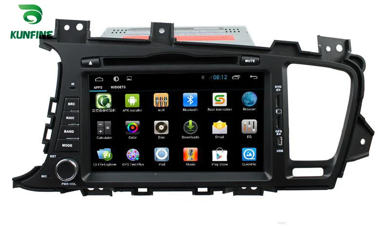 Quad Core1024 * 600 Android 5 1 автомобильный DVD GPS навигационный плеер для KIA K5/OPTIMA 2011 2012 Bluetooth