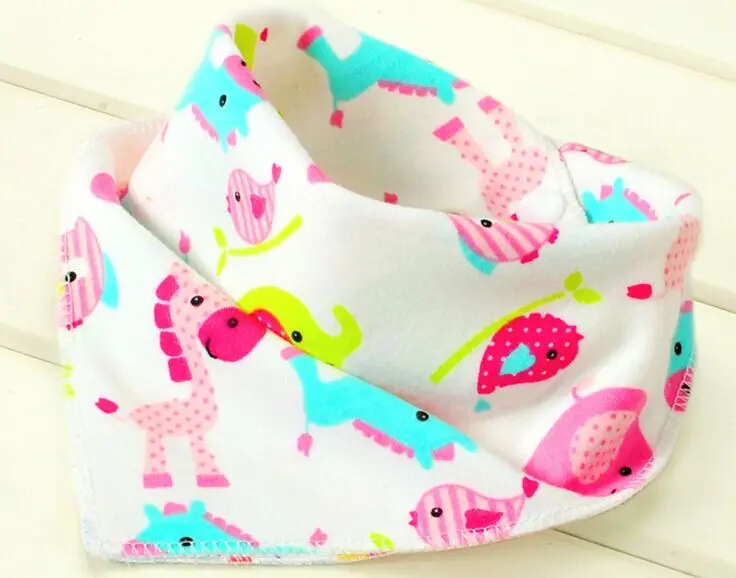 10 шт./лот, новые детские babador bandana нагрудник, повязки на грудь для детей, шарф для девочек, для мальчиков Детские Нагрудники Слюнявчики - Цвет: 1