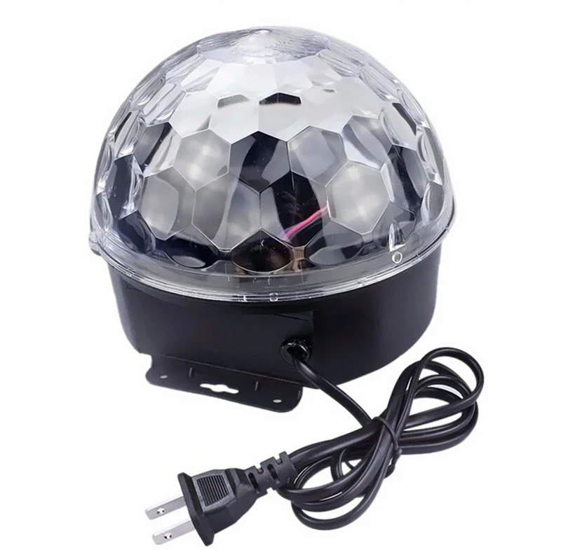Бесплатная доставка DHL Мини RGB LED MP3 DJ клуб паб диско Вечеринка музыка Хрустальный