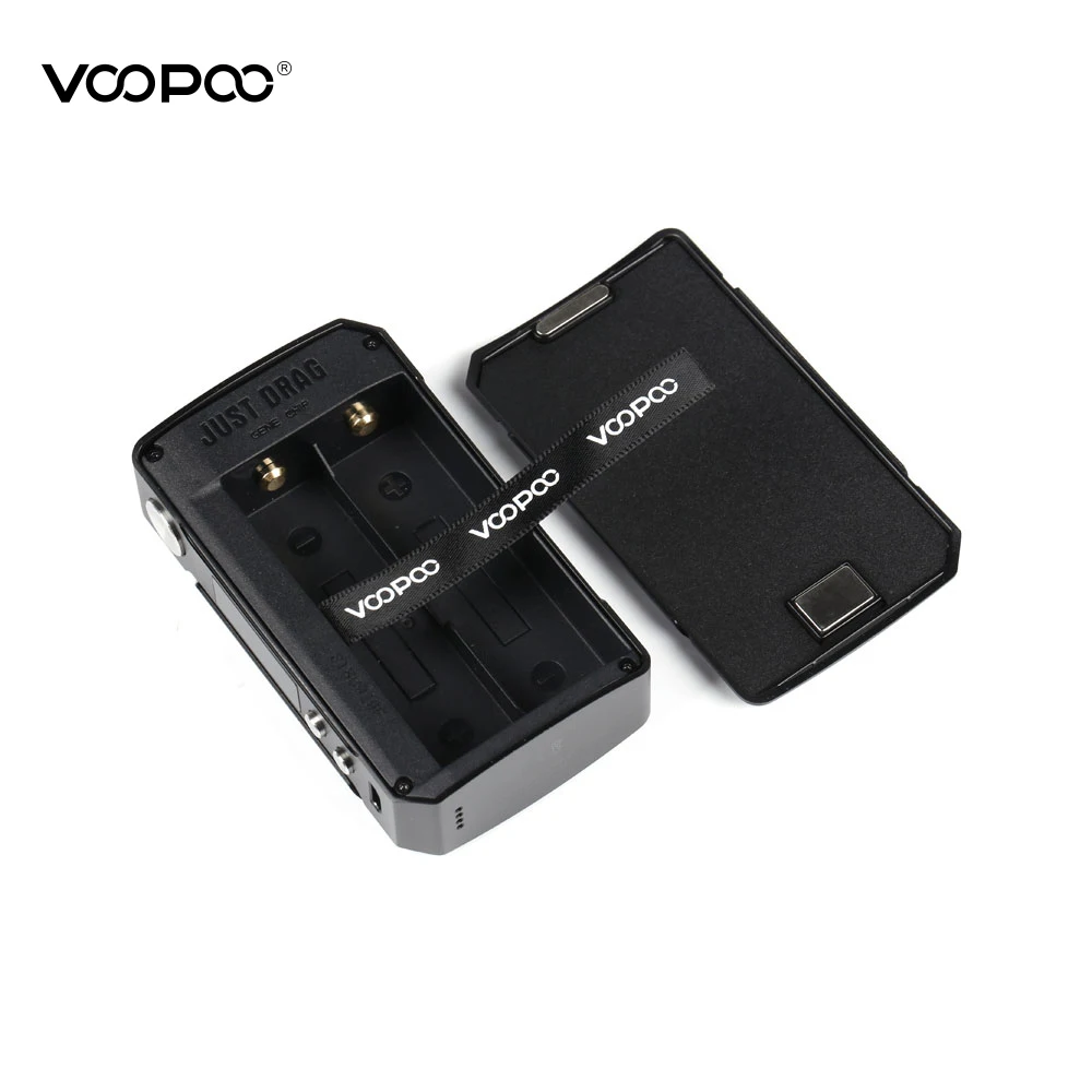 Оригинальный бокс мод VOOPOO DRAG 2 177W работает от двух аккумуляторов 18650 электронная