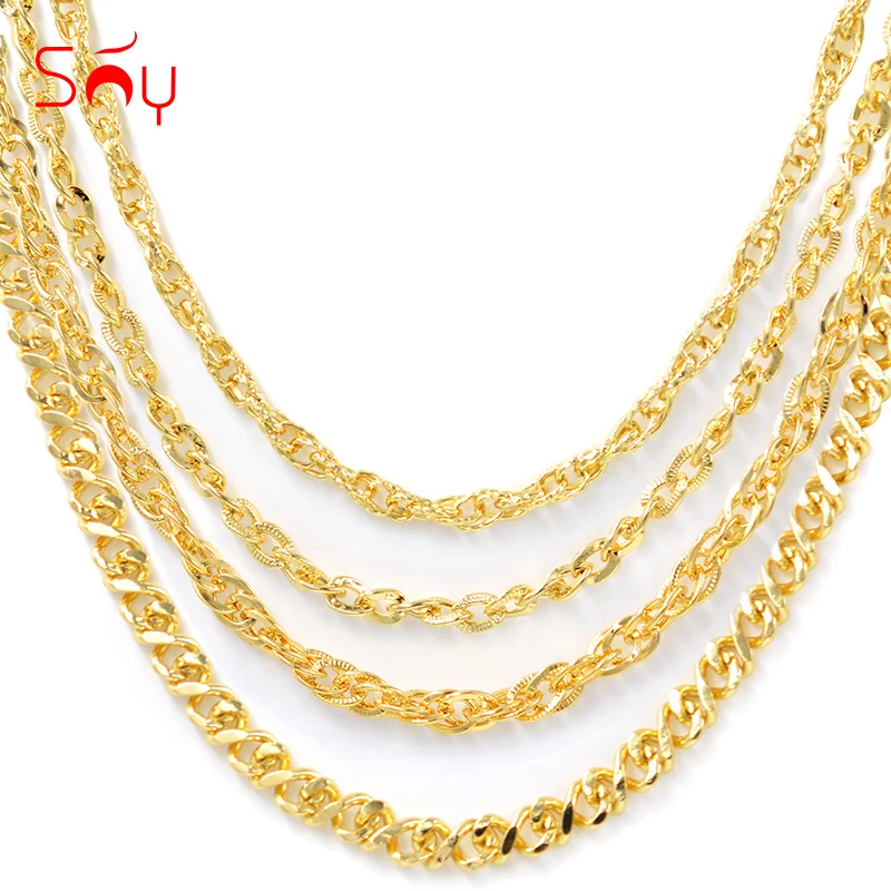 Ювелирные изделия Sunny Jewelry модное ювелирное изделие цепочка из звеньев ожерелье