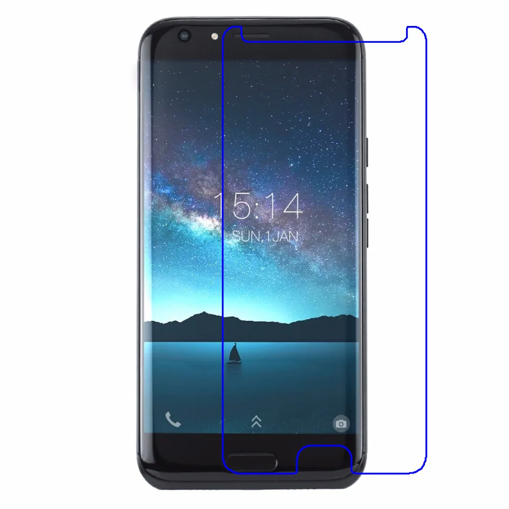 2 шт. защитная пленка для экрана Doogee BL5000 9H 2.5D с защитой от царапин | Мобильные