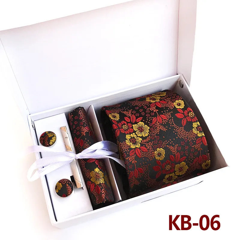 4 шт./комплект мужской галстук с цветочным принтом|silk tie|silk tie brandties for men |