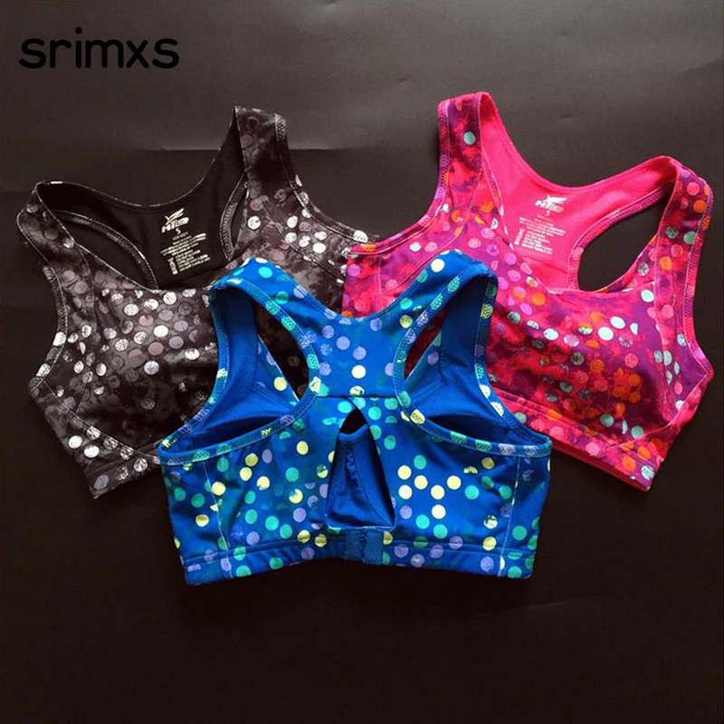 Женские спортивные бюстгальтеры SRIMXS майка для бега нижнее белье женщин топ