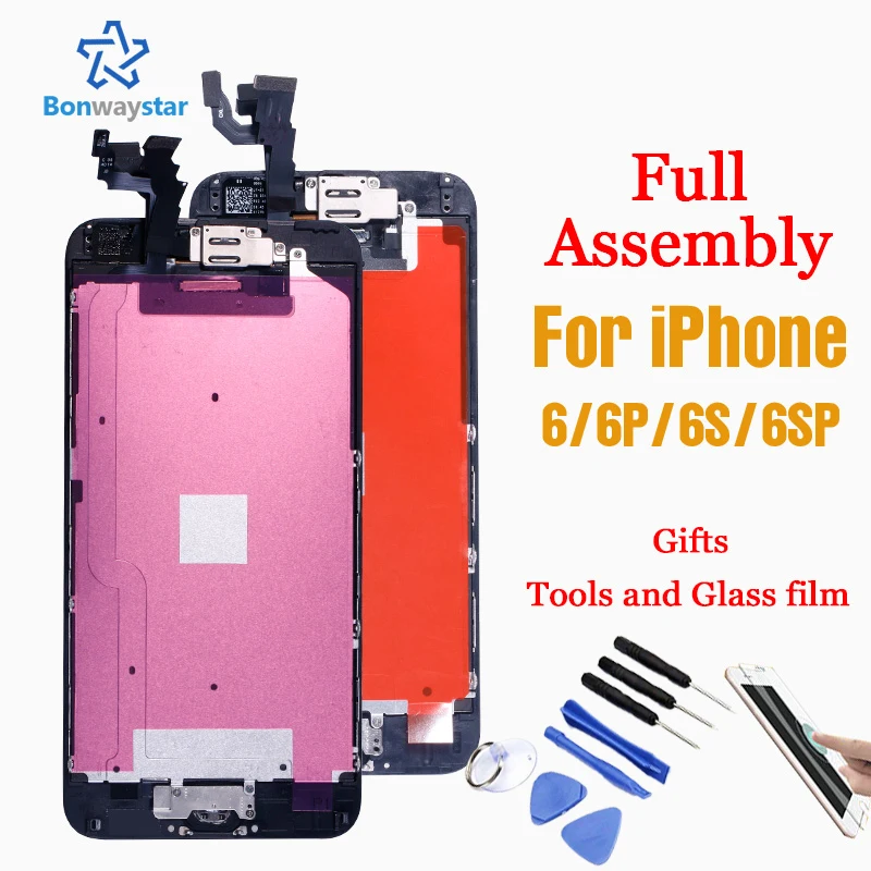 Полная сборка Замена для iPhone 6 A1549 A1586 ЖК экран модуль сенсорный дигитайзер