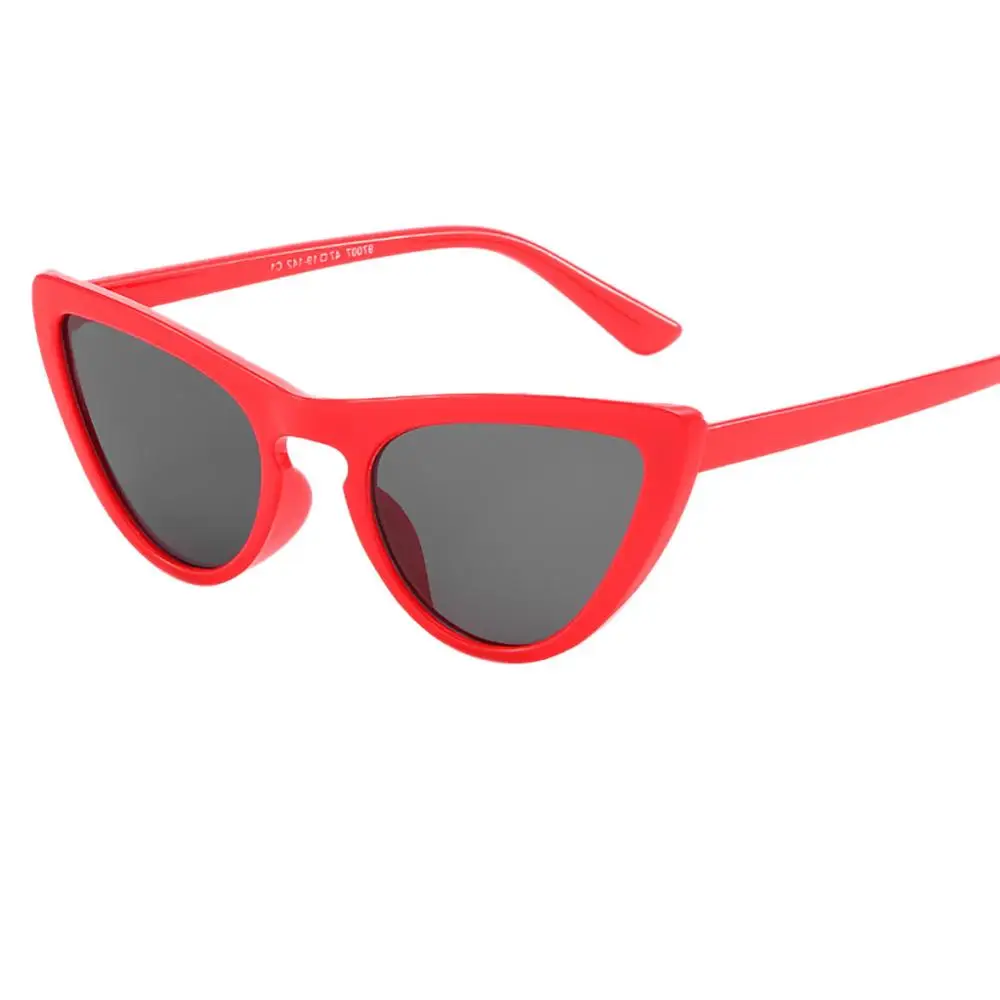 Unisex Small Cycling Eyewear Frame Sunglasses Vintage Retro Cat Eye Sun Glasses Professional Eyeglasses Protective Sunglasses - Цвет: A
