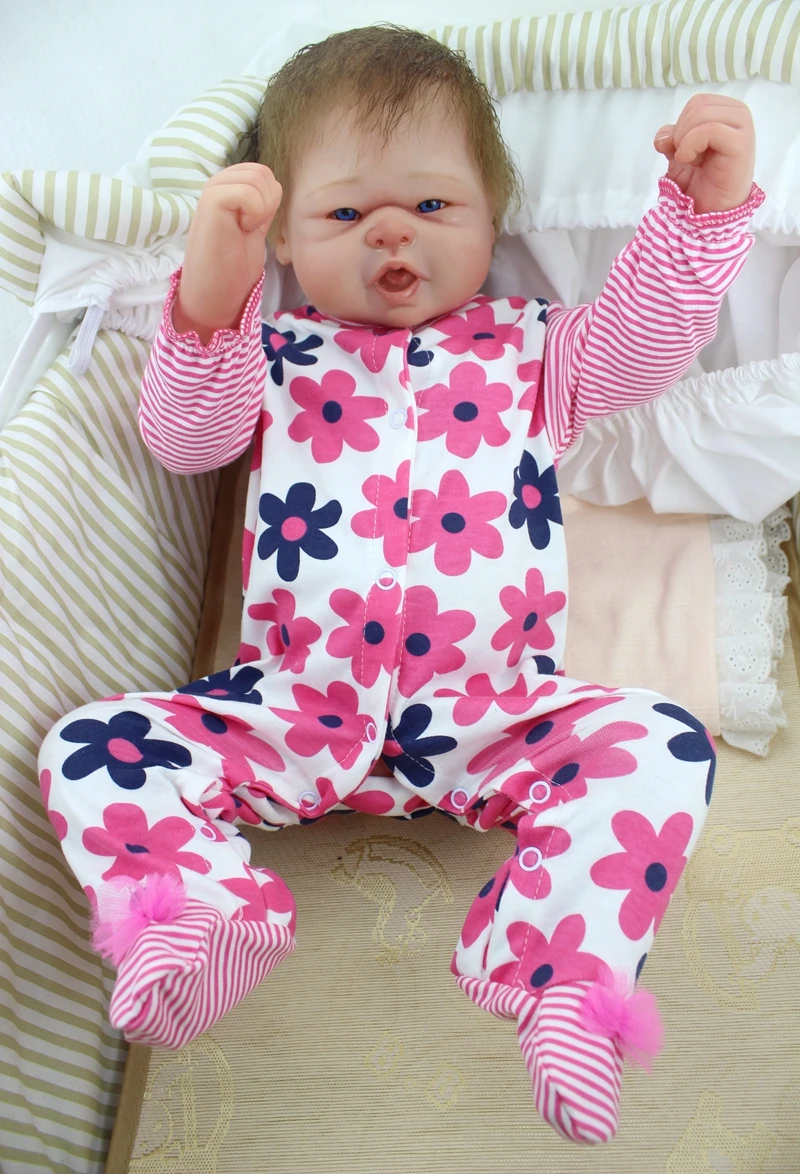 Силиконовая кукла реборн для детей Реалистичная Детская младенец всего из