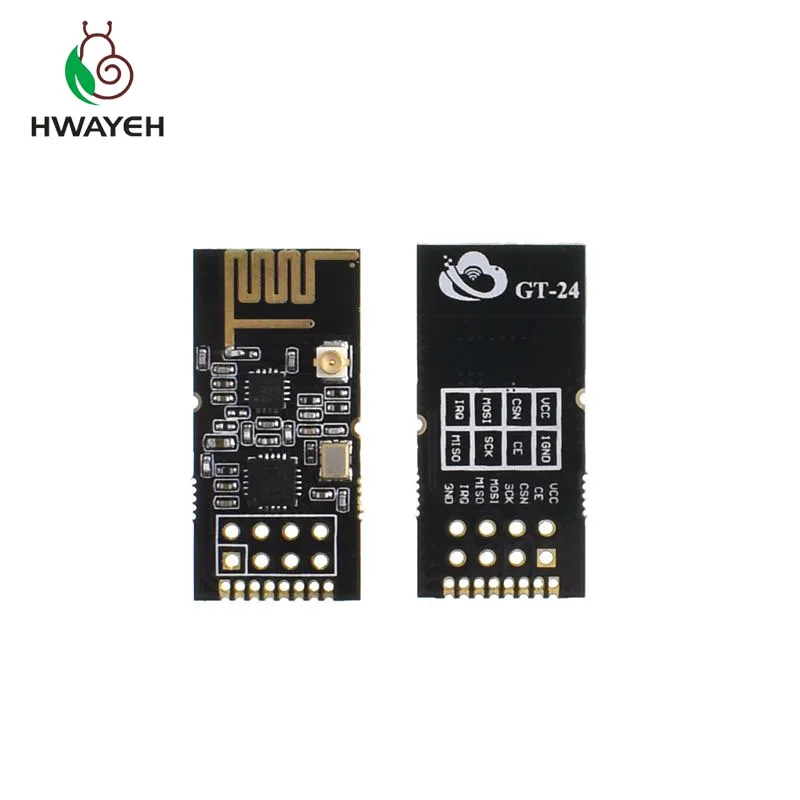 HWAYEH GT 24 2 4G SMD NRF24L01 1100 метров дальние расстояния + PA LNA беспроводные модули