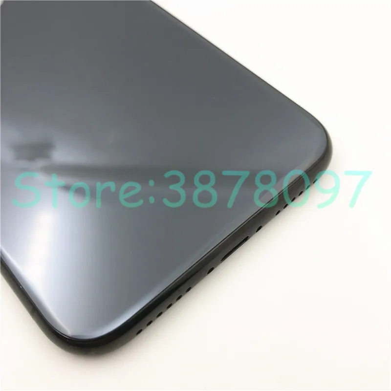 Original For iphone X New Back Middle Frame Chassis Full Housing Assembly Battery Cover For iphone X back Housing With Logo