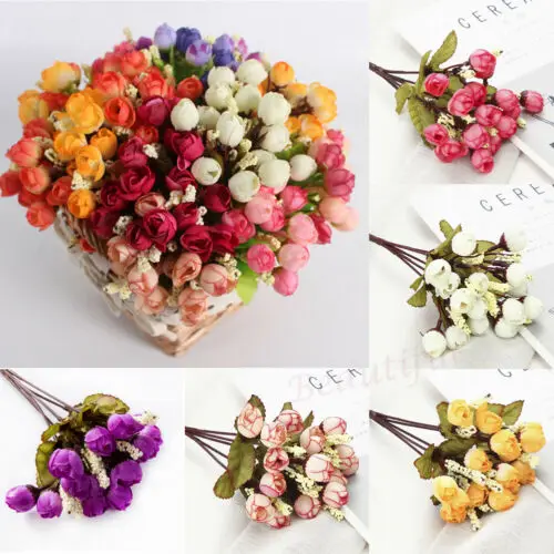 Искусственные розы Искусственный Пион из шелка 15 цветов на голову и несколько