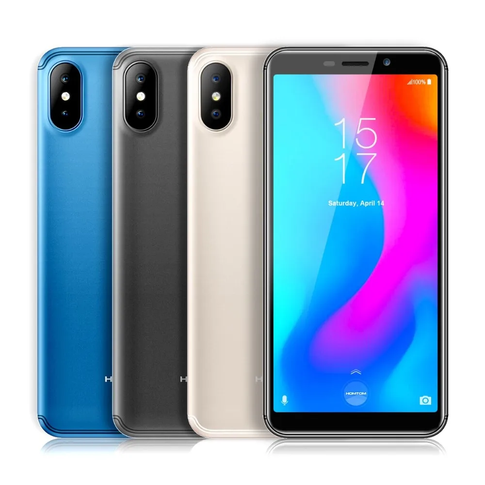 HOMTOM C2 смартфон с 5 дюймовым дисплеем ОЗУ 2 Гб ПЗУ 16 Android 8 1 13 МП|Смартфоны| |