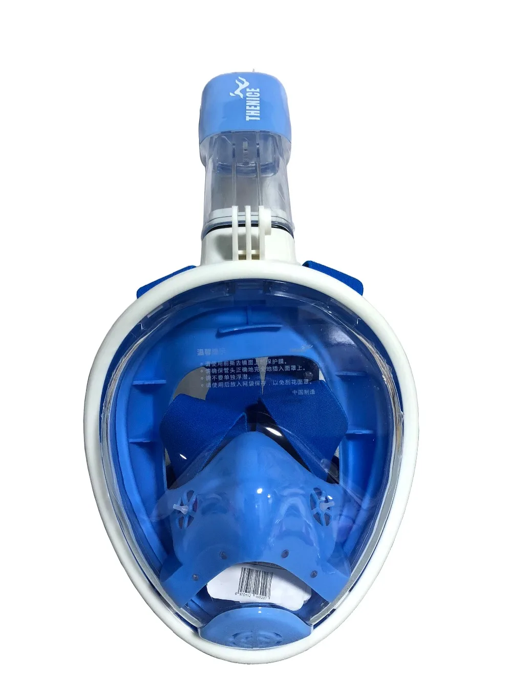 K-2 Blue and White Плоская панель, детская маска для подводного плавания, дыхательная, дайвинг-оборудование, анти-туман, маска для подводного плавания, размер XS для детей - Цвет: K-2 Blue and White