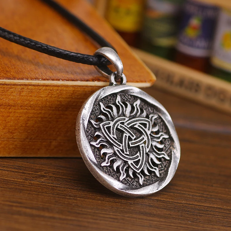 5 шт. славянский амулет подвеска Triglav в виде солнца скандинавский язычник