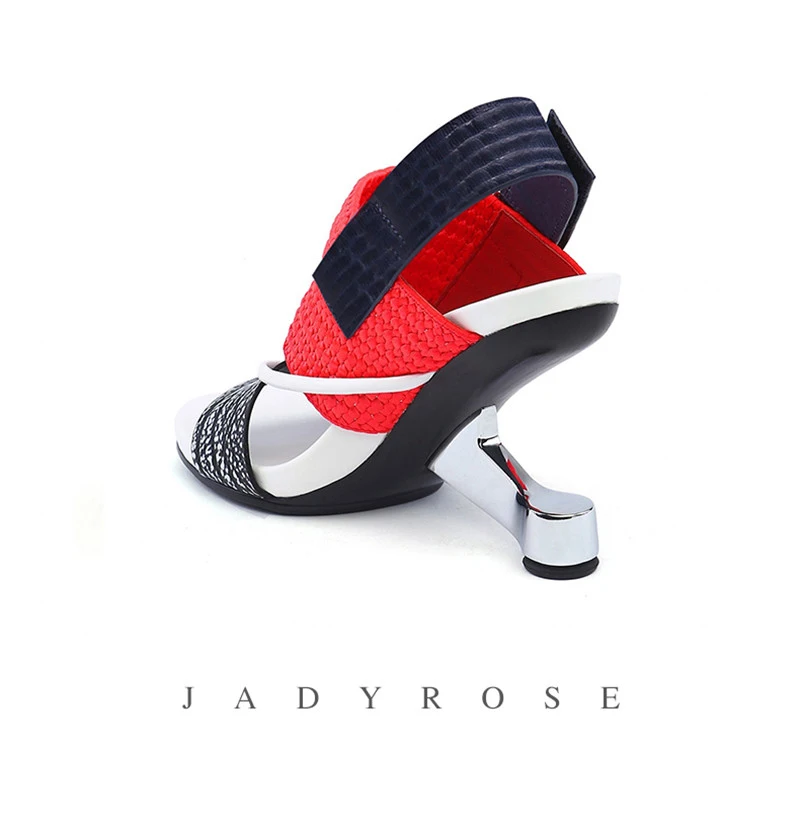 Jady/модные летние женские босоножки с розой кожаные вечерние женские туфли на День Св. Валентина Туфли-гладиаторы на платформе