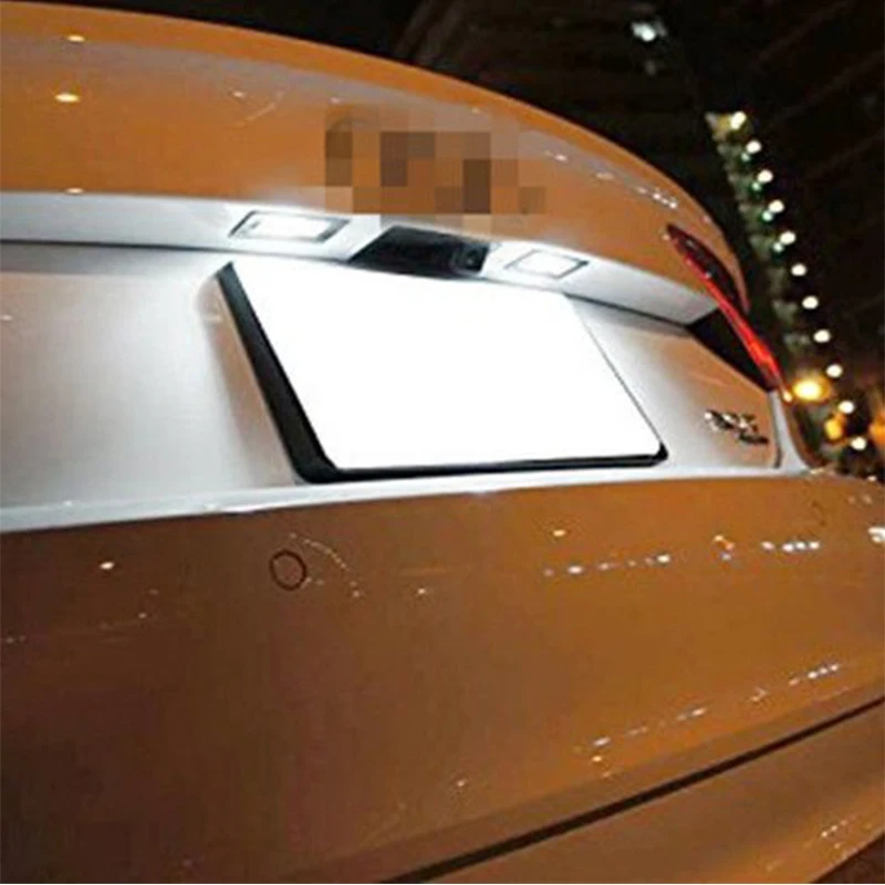 1 пара автомобисветодиодный светодиодные лампы 12 В для номерного знака Hyundai i30 11