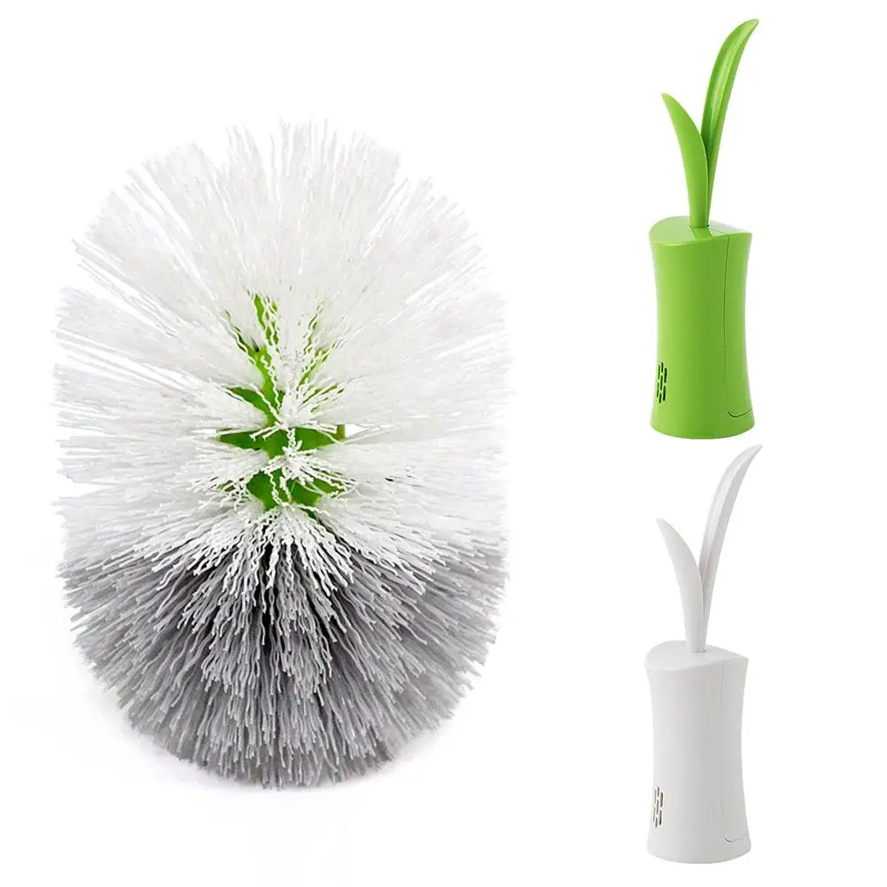 Креативная Милая щетка для унитаза с травой Высококачественная ABS Щетка набор