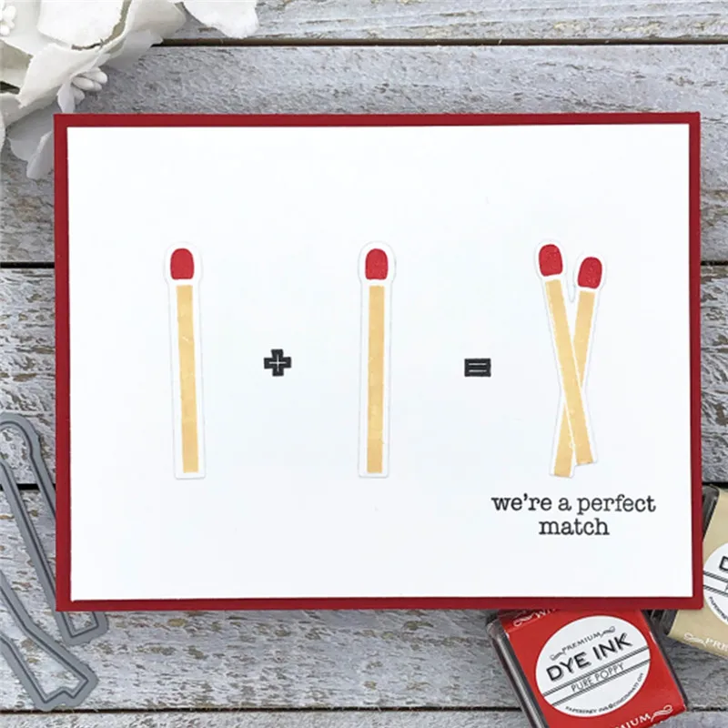 DiyArts штампы и спички металлические режущие для Крафтовая окраска скрапбукинга