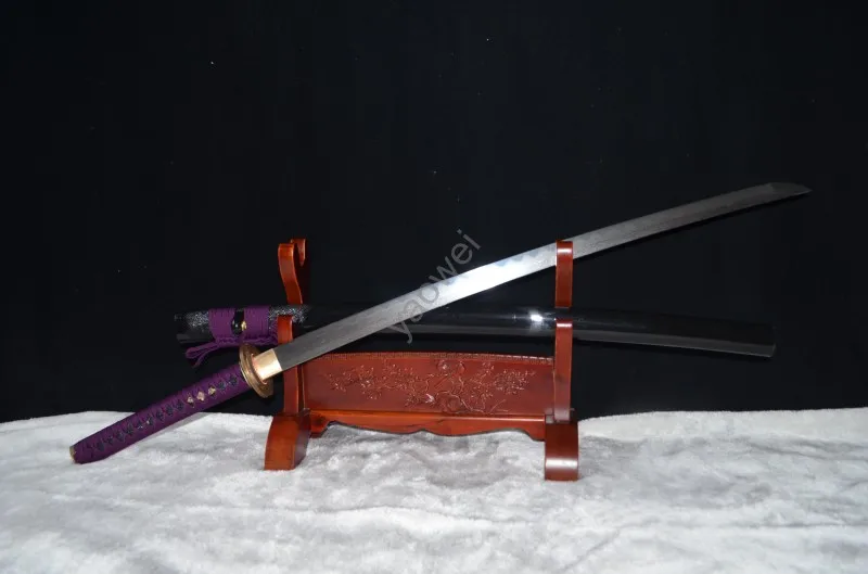 Японский самурайский меч катана MUSASHI стальное лезвие ручной работы острое