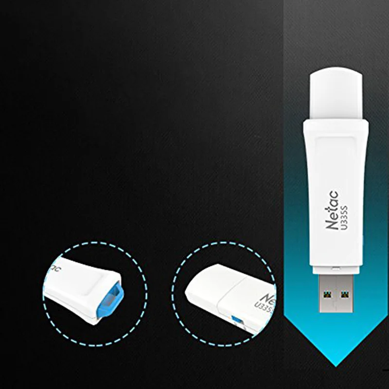 Netac U335S      USB - USB 3, 0 128   -  Memory stick