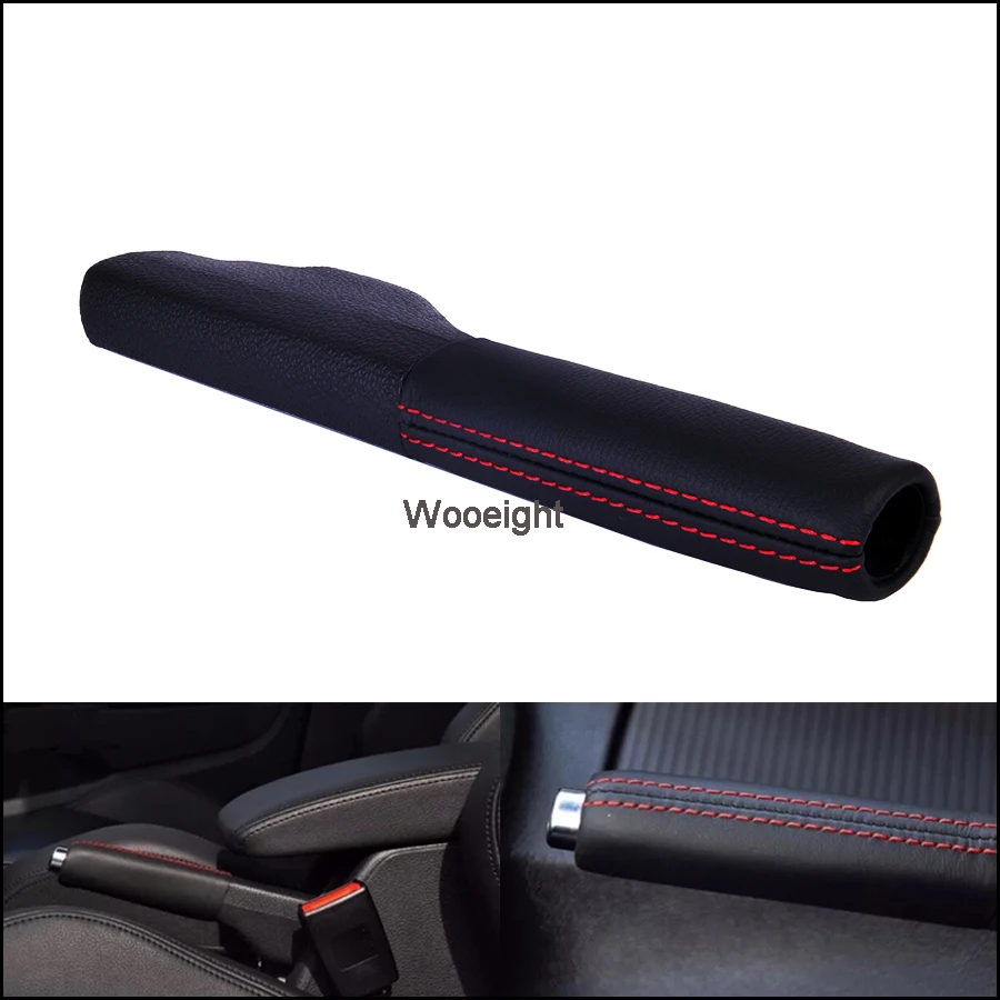 1KD711461A 1K0711461 1 шт. из натуральной кожи для автомобиля ручки стояночного тормоза