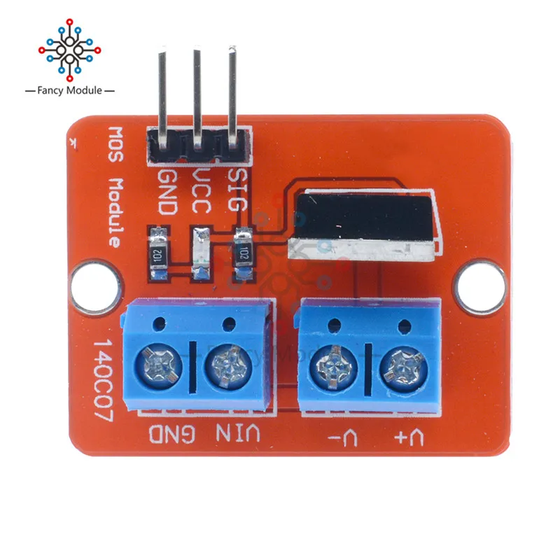 Верхняя кнопка MOSFET IRF520 модуль драйвера для Arduino ARM Raspberry pi|module for arduino|module arduinomodule