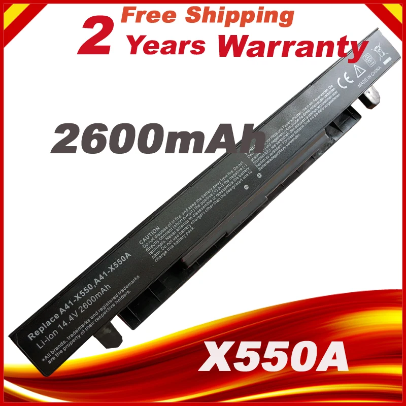 Аккумулятор для ноутбука Asus A41 X550 X550A A450 A550 F450 F550 F552 K550 P450 P550 R409 R510 X450 X550C