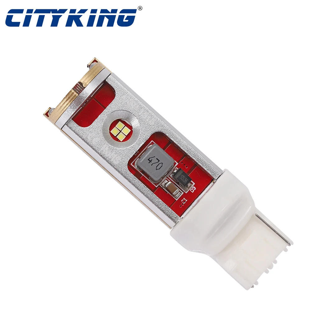 

Светодиодный фонарь T20 W21W, 50 шт., светодиодный фонарь WY21W 7440 7443, T25 3157 3156 12, светодиодный чип csp, задний стоп-сигнал, светильник 12 В
