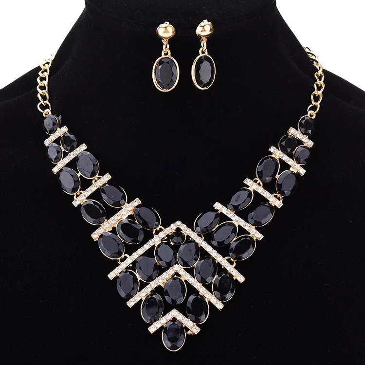 Новая мода Цвет ful эллипс подвески в богемном стиле Стиль Для женщин Цепочки и