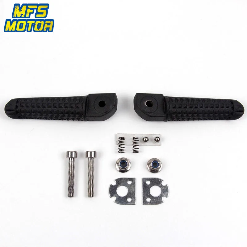MT390-005 Спереди и сзади Пассажирские подножки для Yamaha YZF R6 R6S R1 Кронштейн Подножки YZF-R6 YZF-R1 YZF-R6S подставки для ног - Цвет: MT390-005
