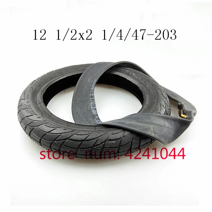 Шина 12 1/2X2 1/4 47-203 подходит для электрических скутеров и электровелосипедов, складной велосипед 12 дюймов, внутренняя труба шины