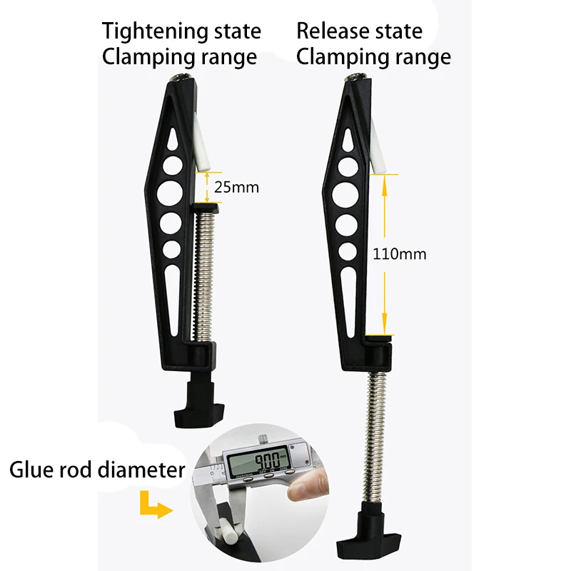 Универсальный деревообрабатывающий Карманный хомут фиксированный скошенный