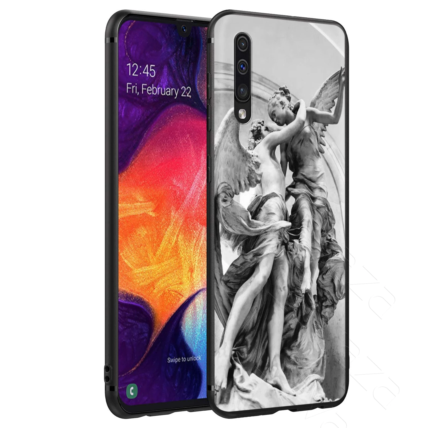 Lavaza Ренессанс ангелы чехол для Samsung Галактики S6 S7 край J6 S8 S9 S10 плюс A3 A5 A6 A7 A8 A9 Note 8 9 |