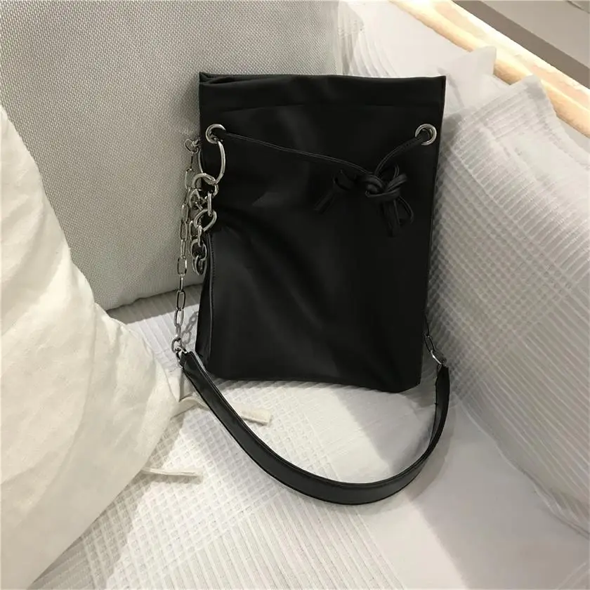 

Women Drawstring Bucket Messenger Bag Casual Shoulder Bag Crossbody Bags For Women 2018 Girls PU Bolsos Mujer Sac Main Femme