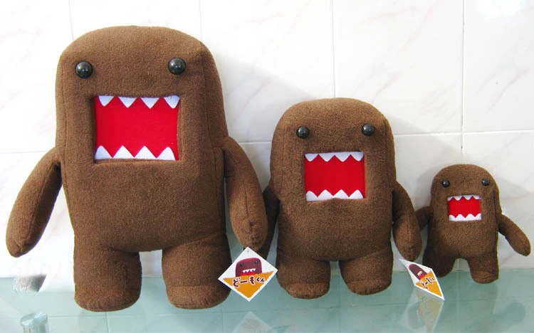 30 см, Каваий Домо-кун, плюшевая игрушка, мягкие игрушки, розовый Domokun, Забавные куклы, креативный подарок, Domo-Kun, плюшевые игрушки для детей