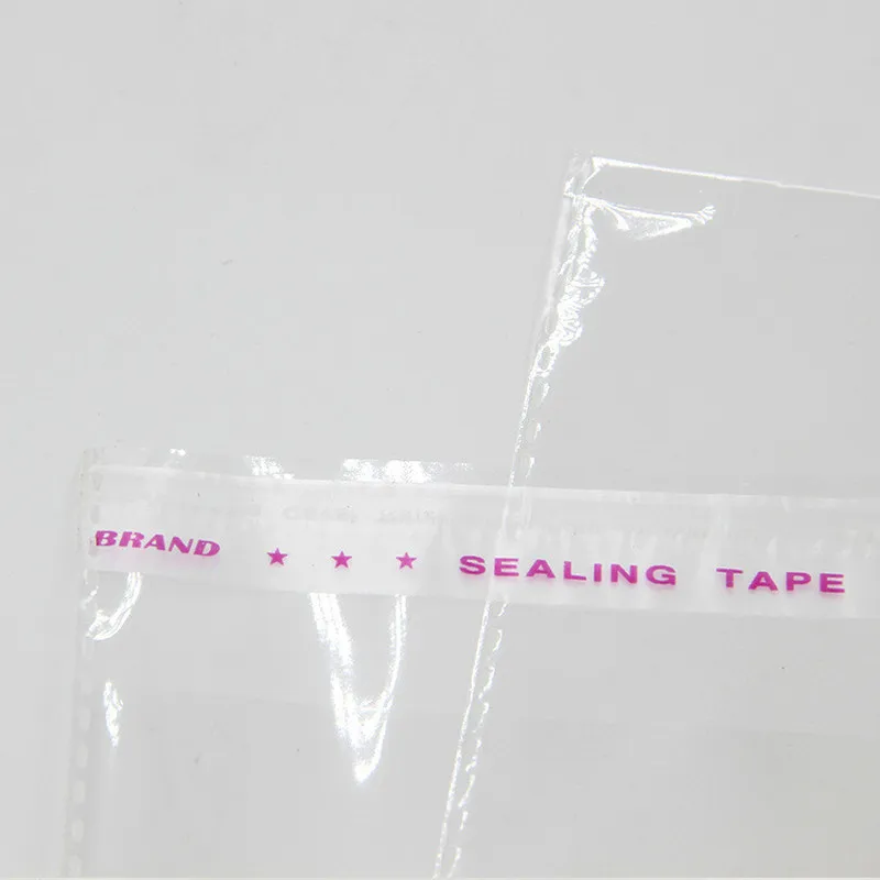 Ferimo 100pcs Variety of Sizes Recyclable Hot Selling Useful Clear Plastic Bags Self Adhesive Seal Jewelry Gift Package Opp BagS | Дом и сад