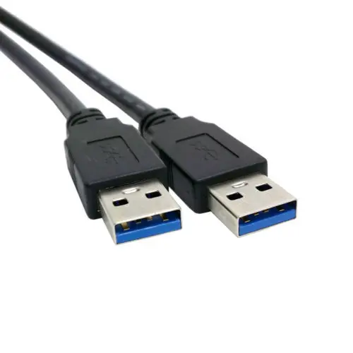 

NGFF combo two USB 3.0 male to USB 3.0 Female Extension Cable & screw for Panel Mount