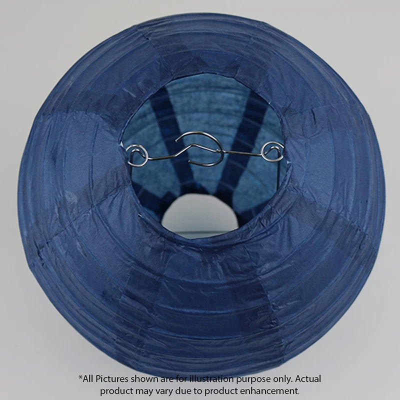 10 шт. в наборе белые темно синие персиковые китайские круглые бумажные фонари