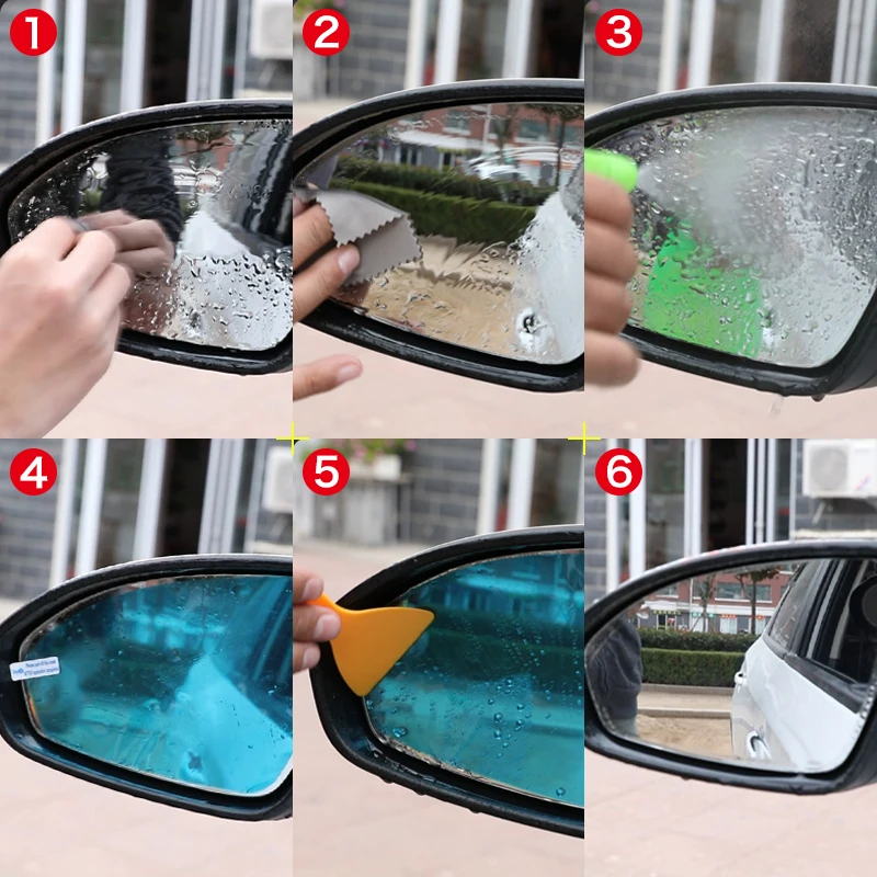 Противотуманная Водонепроницаемая противобликовая Автомобильная Задняя панель