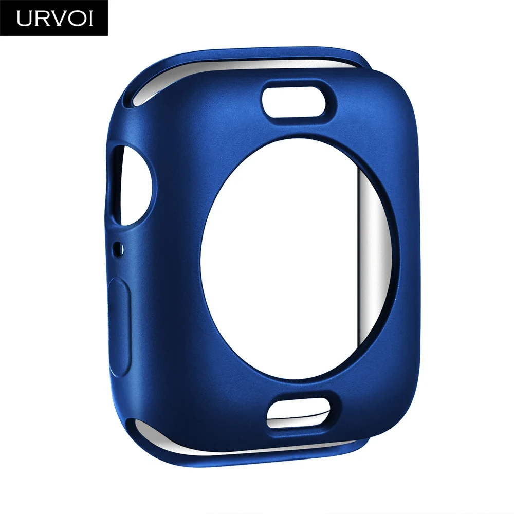 Бампер URVOI для apple watch 6 SE 5 4 3 2 защитный чехол из ТПУ iwatch тонкая облегающая рамка