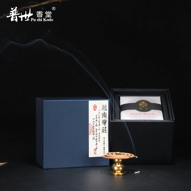 A + натуральный Вьетнам Nha Trang Agarwood 8A катушка для благовоний 4 5 см 20 шт. сладкий