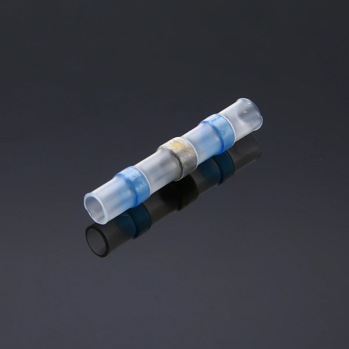 50pcs 16-14AWG Wire Crimp Connectors Blue Splice Connector Waterproof Solder Heat Shrink Sleeve For Automobile Applications