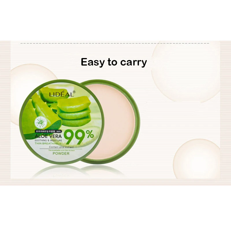 Новый модный увлажняющий Гладкий тональный крем с алоэ вера прессованный